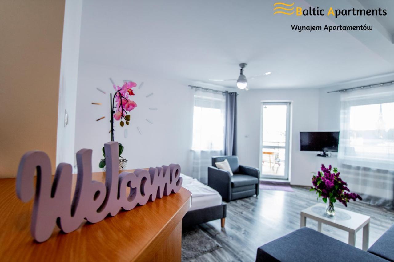 Baltic Apartments - Apartament Sloneczny Taras 슈비노우이스쳬 외부 사진