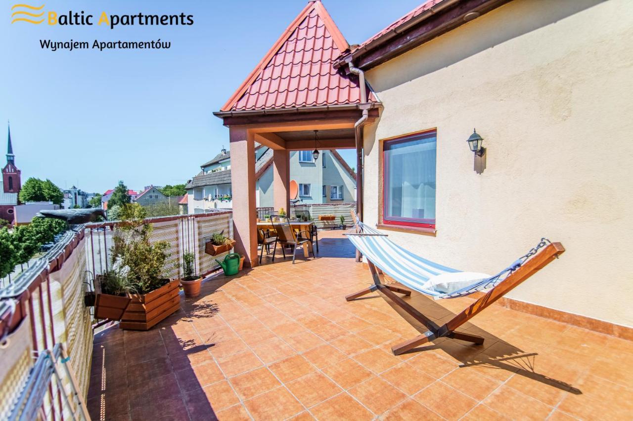 Baltic Apartments - Apartament Sloneczny Taras 슈비노우이스쳬 외부 사진