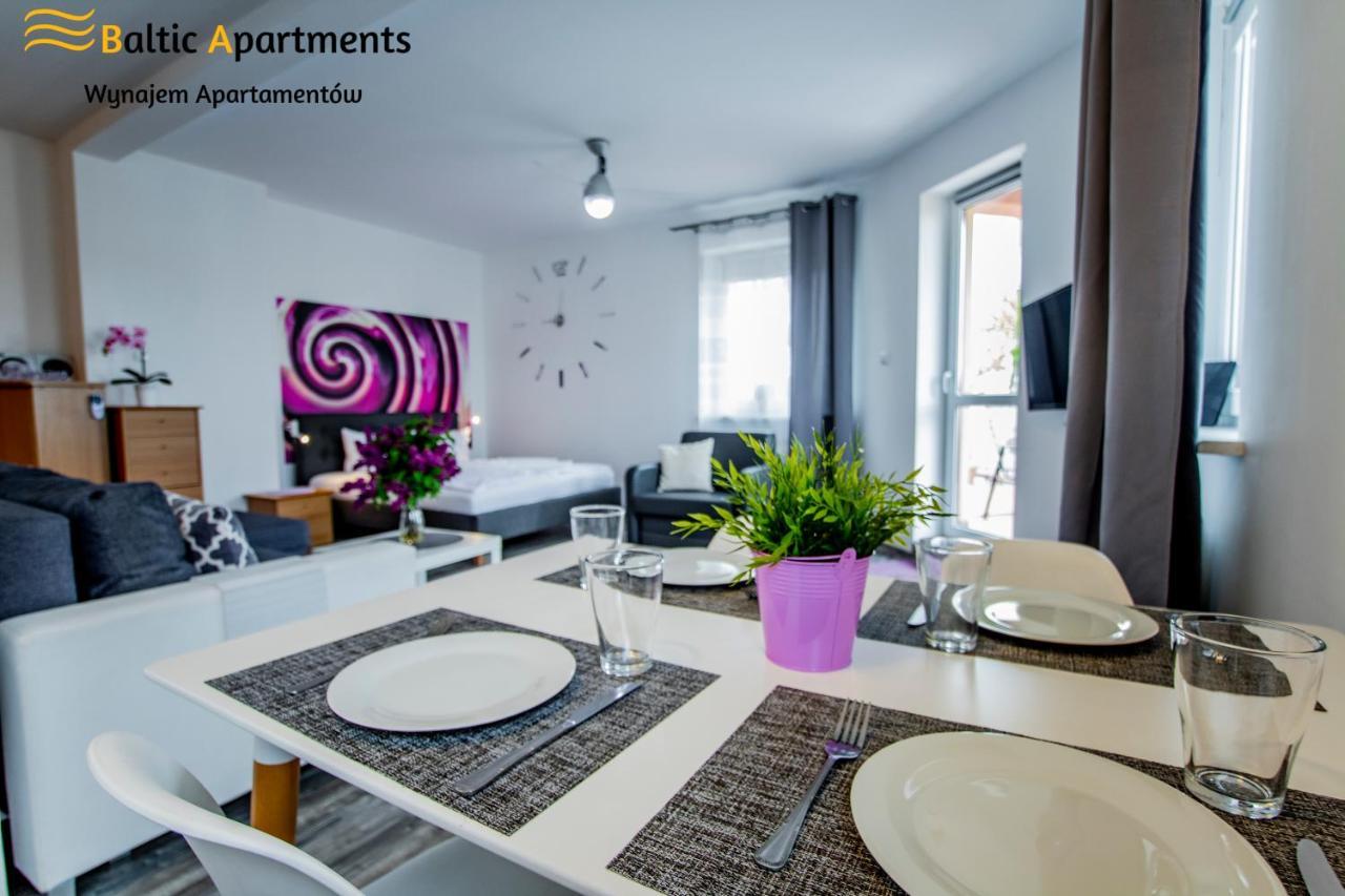 Baltic Apartments - Apartament Sloneczny Taras 슈비노우이스쳬 외부 사진