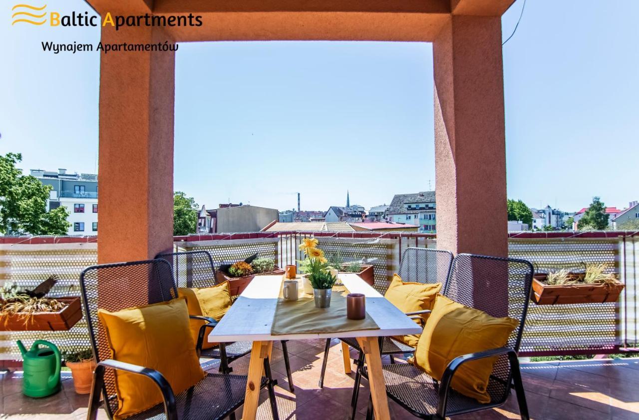Baltic Apartments - Apartament Sloneczny Taras 슈비노우이스쳬 외부 사진