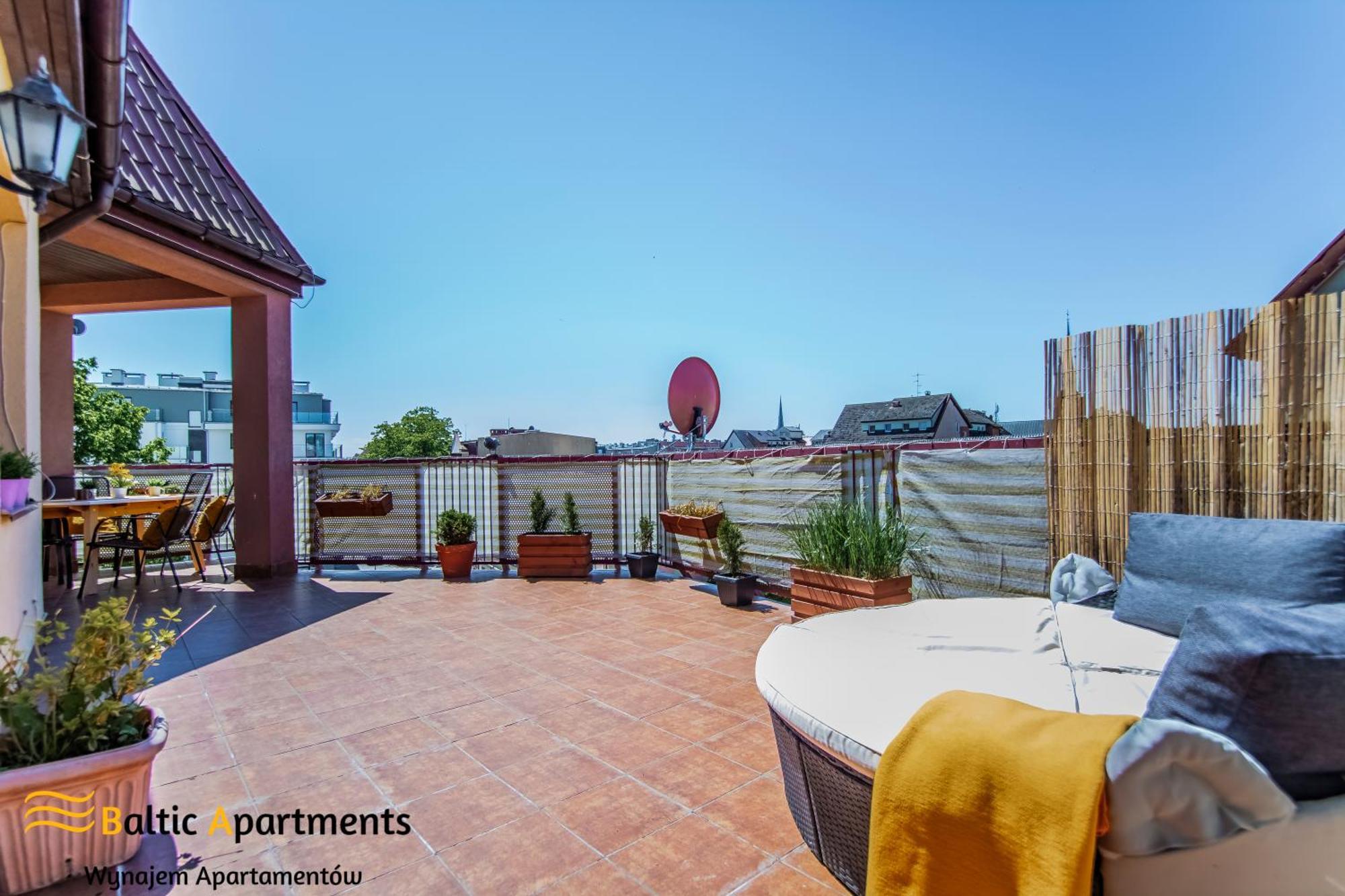 Baltic Apartments - Apartament Sloneczny Taras 슈비노우이스쳬 외부 사진